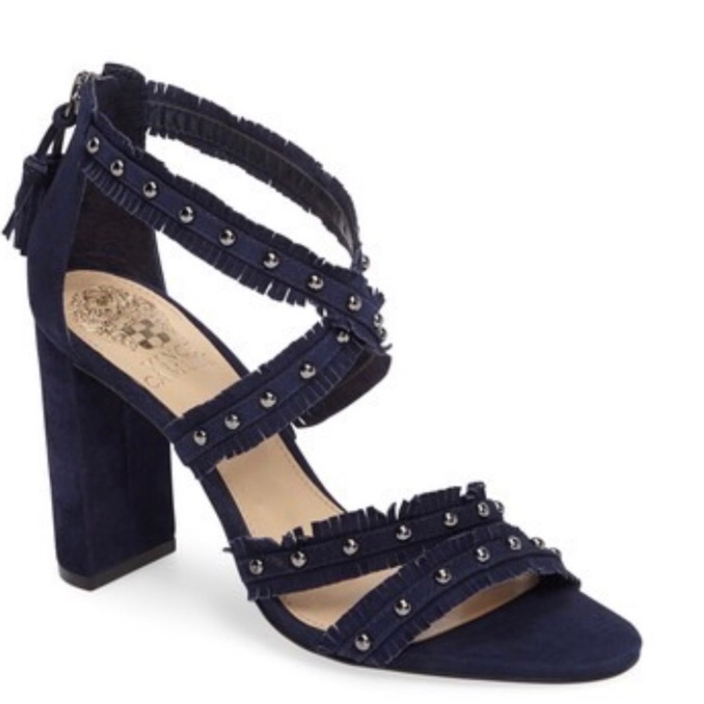 Vince Camuto Machila Studded Suede Sandals